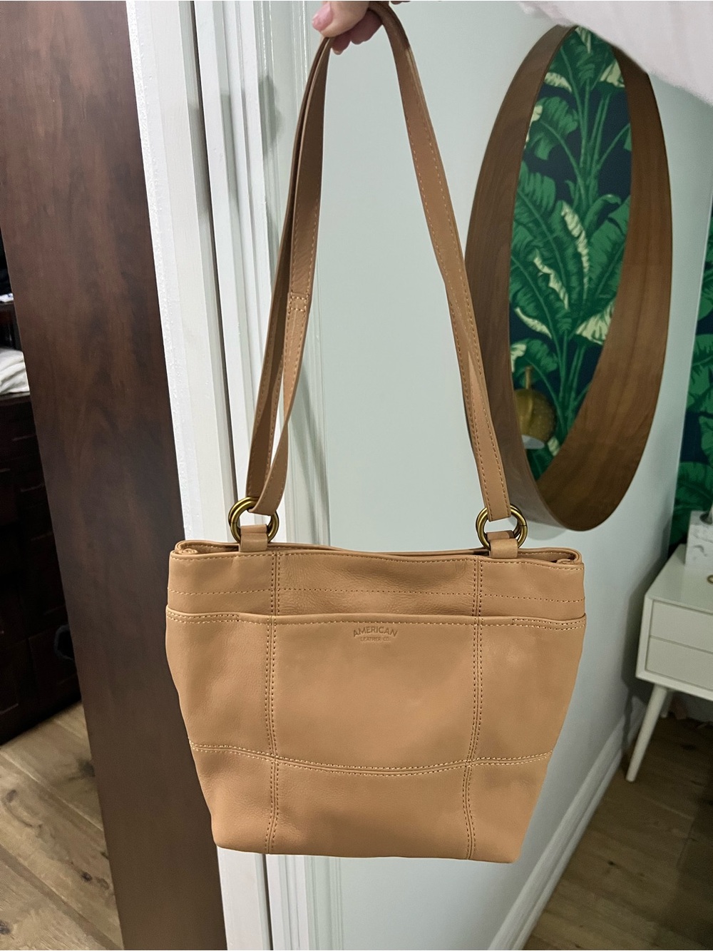 American Leather Co. Shoulder Bag, leather